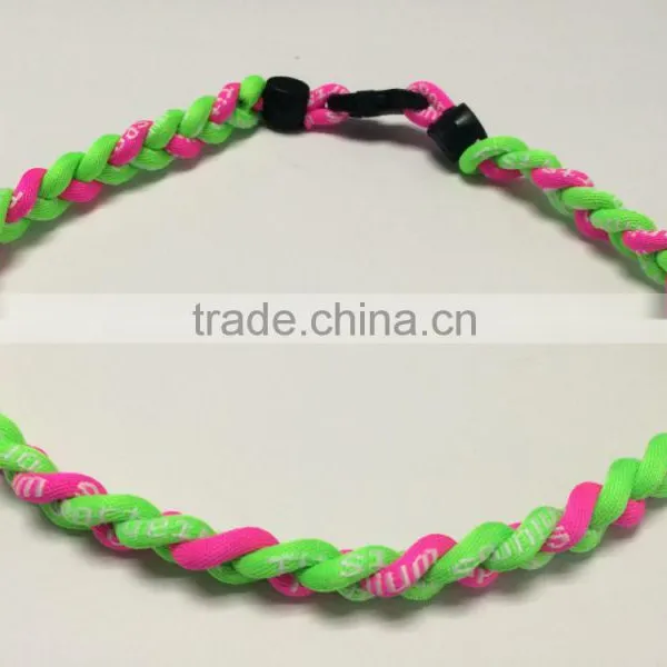 Cheap Fashion Splice 3 Ropes Tornado Sports Necklace photo-2