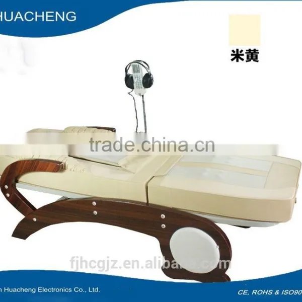 Luxurious Jade Heat Shiatsu Massage Mattress TAPPING HEAD Jade Roller Massage