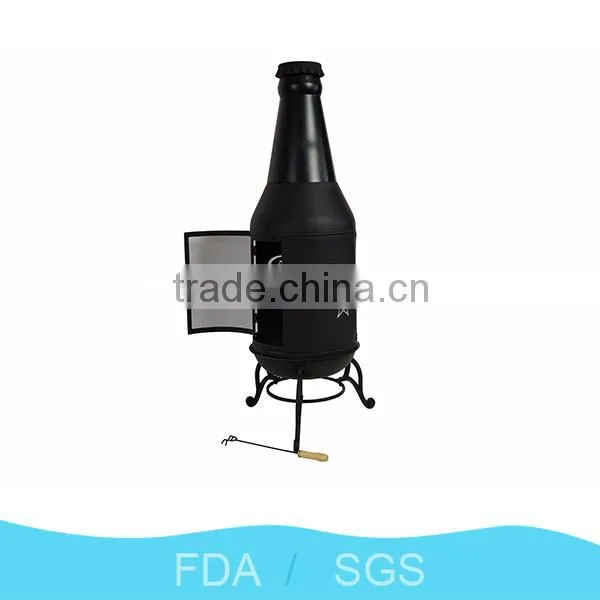 NengFeng Best Selling 52'' Garden Fire Pit Bottle Design Fire Pit New Collection Metal Dome Fire Pit photo-2