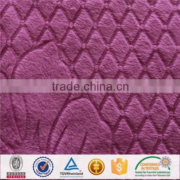 Knitting Fabric With Burnout Print photo-3