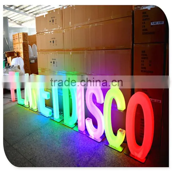 Good Quality Brightness Advertising Led Letter Light, Changeable Led Letter Sign photo-2