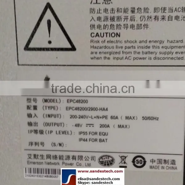 Emerson EPC48200/2900-HA4 EPC48200/2900-HA EPC48200/2900-HB EPC48200/2900-FA 200A Outdoor Cabinet IP55 Battery Cabinet IP44 photo-5