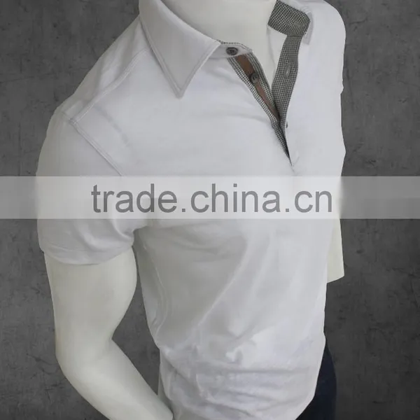 100% Blank PERU PIMA COTTON Polo Shirt Customizable photo-6