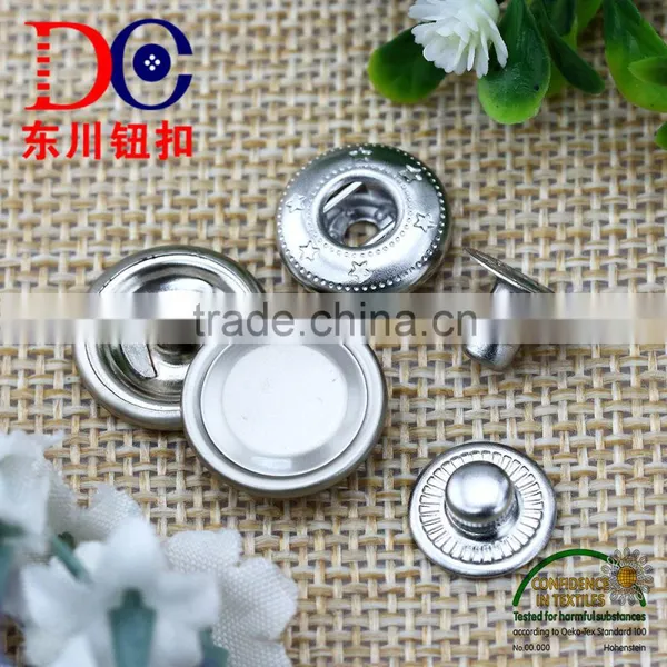 Oval Shape Metal Press Button Spring Snap Button photo-4