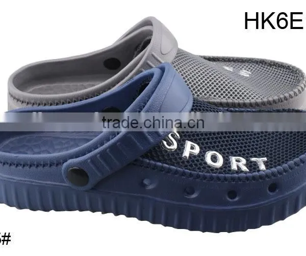 2016 Simple Comfortable Mesh Upper Men Non Slip Clogs Newest Garden Clogs photo-4
