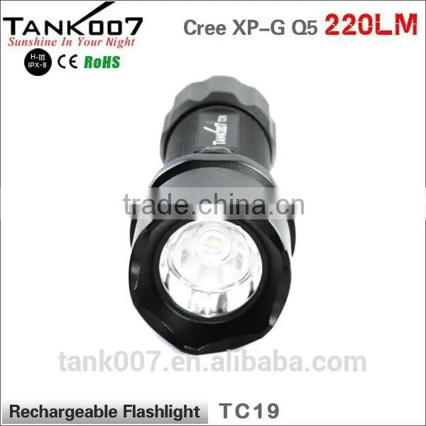 TANK007 Electric Charge Torch Light Night Hunting Torch Light Rechargeable Led Police Flashlight photo-5