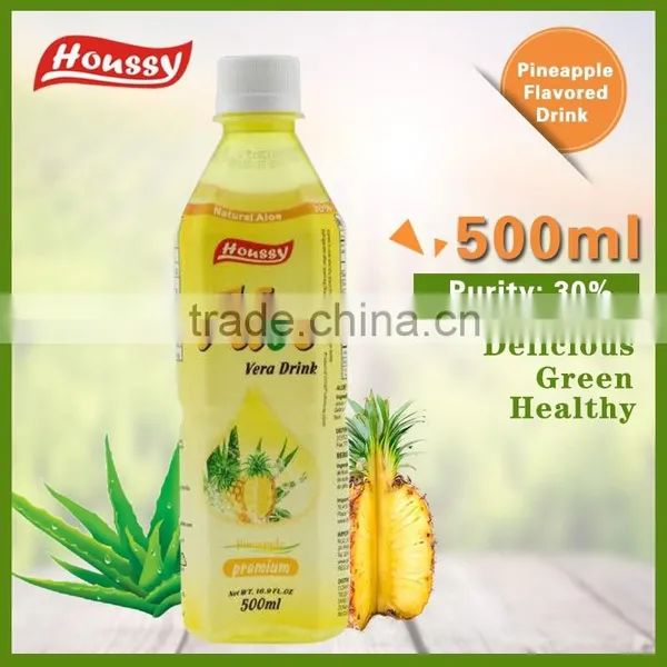 China 500ml Long Label Bottled Aloe Juice Drink photo-4
