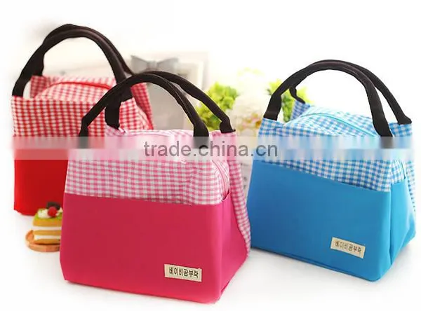 fashion lunch bag for students and workers;cute lunch bag