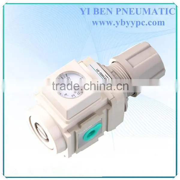 High Pressure Regulator Filter Lubricator RFL Filter Regulator With Pressure Gauge