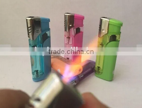 Windproof Led Lighter With Flash and High Quality photo-4