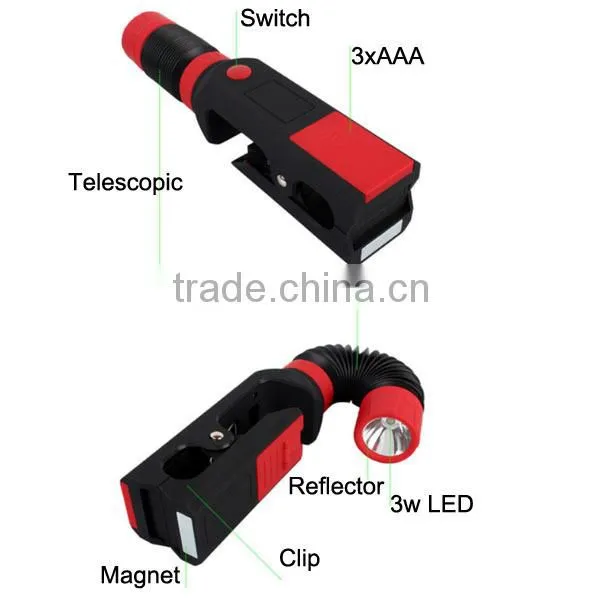 Ningbo Hight Quality Super Bright Battery Operated COB Led Work Light photo-2
