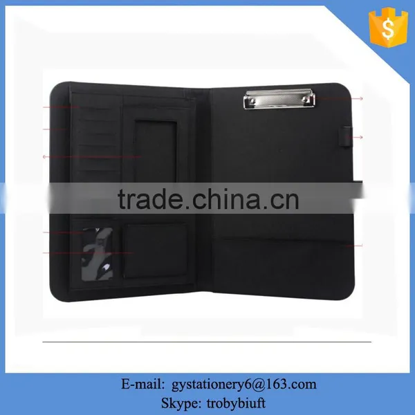 Multifunction Director Manager Leather Folder;practical High Quality Christmas Holiday Prmotional Gift Folder Quality Choice photo-5