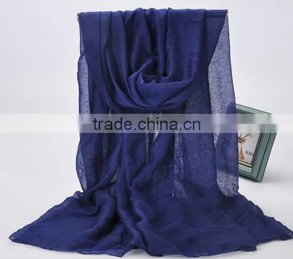 Polyester Chain Printing Pattern Scarf photo-2