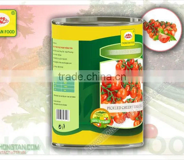 Pickled Cherry Tomato in Canned - Vietnam Products