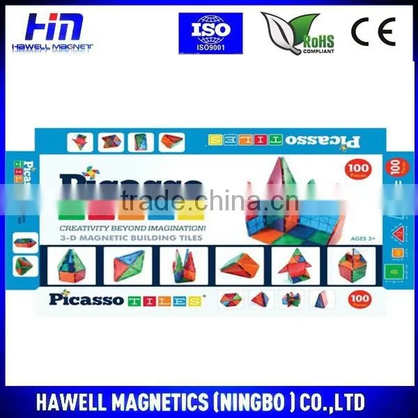 Plastic With Magnets Building Block Toys photo-4