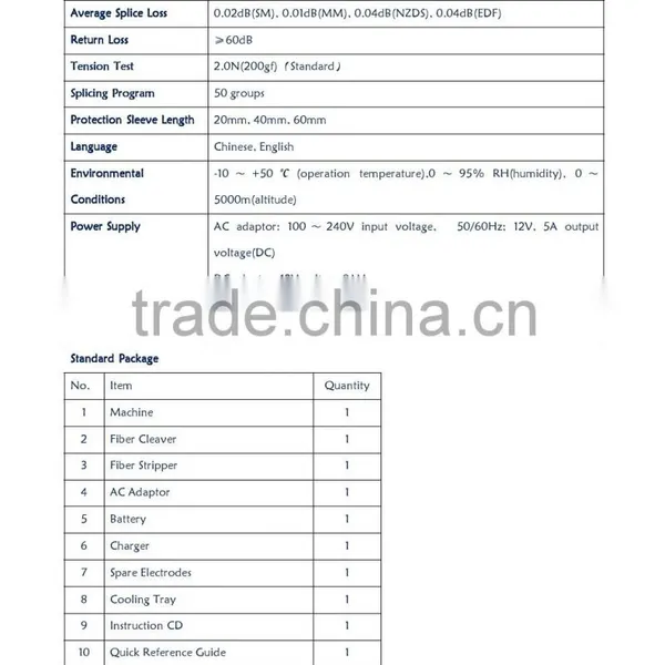 Fiber Optical Fusion Splicer Machine Support SM MM,NZ-DS EDF Fiber High Performance Splicing Machine photo-3