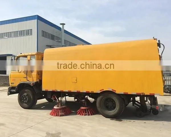 Good Quality Dongfeng 6m3 Street Cleaning Vehicle photo-3
