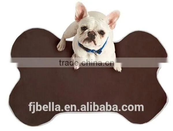 Hot-selling Dog Bone Shape Pressure Free Cushion Pet Mat