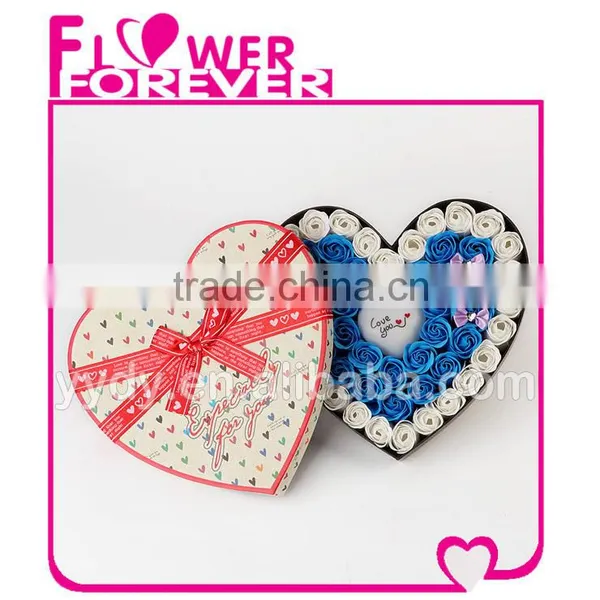 Heart Shape Gift Box Rose Scented Soap