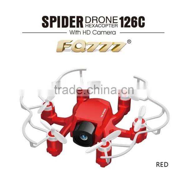 Micro Drone Mini HD Camera Rubber Paint Products 2016 Radiocontrol Wireless Video Camera S126C FUQI MODEL FQ777 photo-2