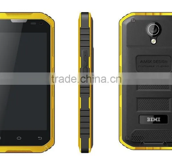 DHL Fast Delivery BM99 IP67 Waterproof Cell Phone Dual Core Android 4.2 4.5 Inch IPS 854X480 512MB RAM 4GB ROM Dual Sim photo-4