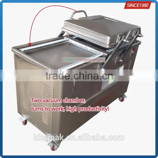DZ500/2SBII Double Chamber Meat And Chicken Vacuum Packing Machine photo-2