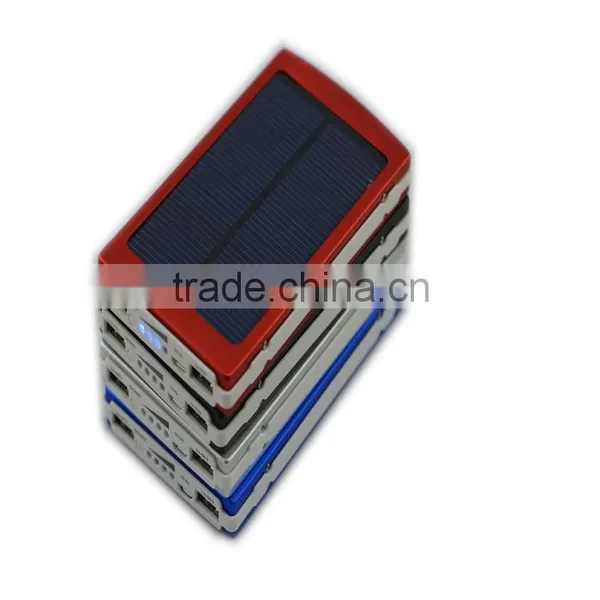 2014 Portable 10000mah Usb Power Bank Mini Solar Charger