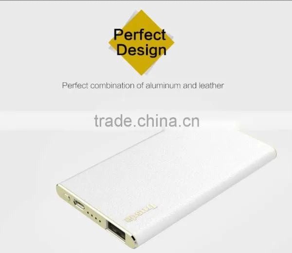 Family Size CNC Craft Full Leather Bag Power Bank for Women photo-5