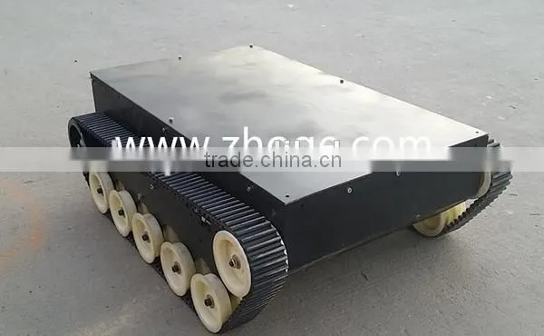 Robot Rubber Track Chassis/undercarriage