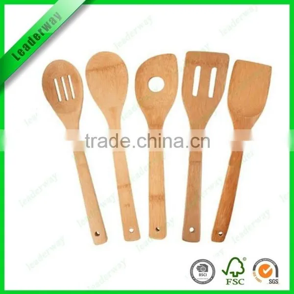 Olive Wood Tableware Scoop to Soup photo-6