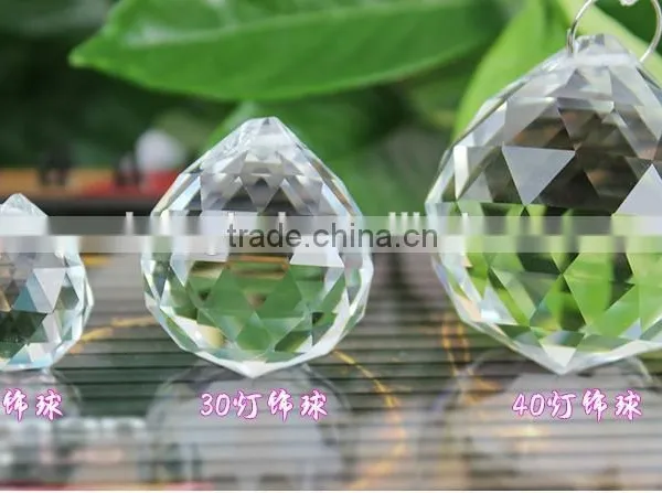 40mm Design Crystal Pear Bead for Curtain photo-4