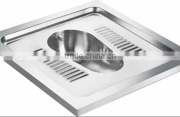 Stainless Steel WC Squatting Pan Toilet GR-005 photo-4