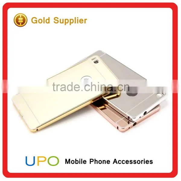 [UPO] New Arrival Aluminum Bumper Hard Plastic PC Phone Cover Case for Huawei P8 photo-4