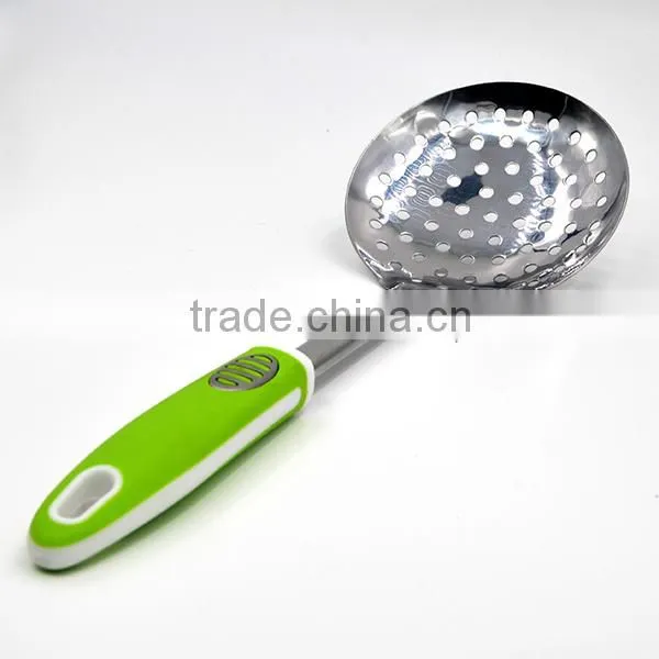 FDA LFGB Grade Factory Price Commercial Stainless Steel Hot Pot Soup Ladle photo-4