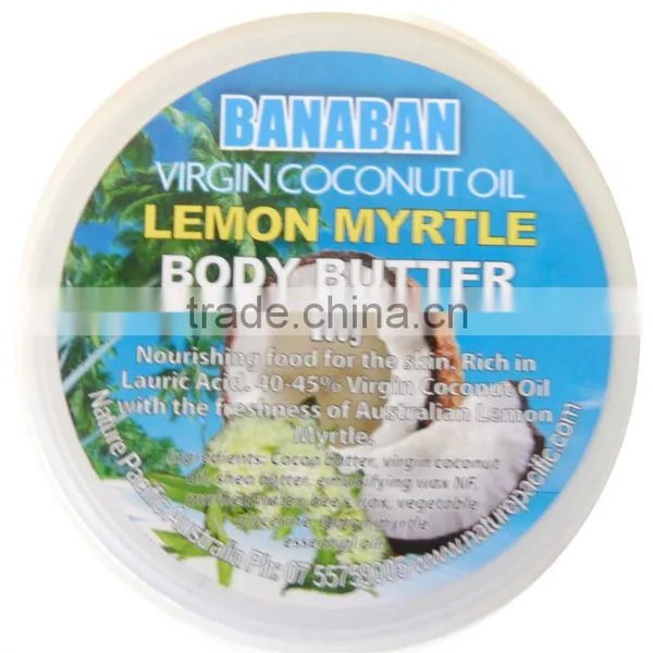 Fiji Wholesale BANABAN Natural Virgin Coconut Oil Body Butter With no Fragrance photo-3