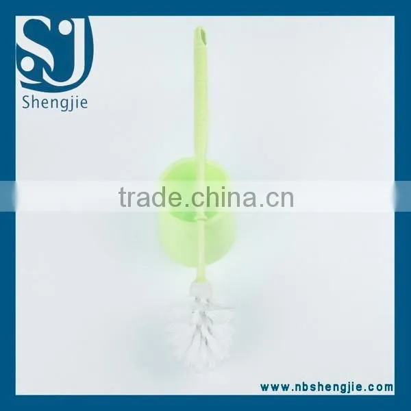 Trade Assurance Cleaning Plastic Toilet Brush With the Same Color Holder photo-2