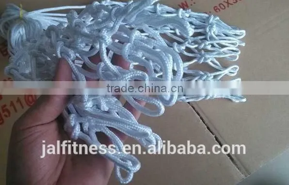 High Quality PP White Basketball Nets Sport Equipments photo-2