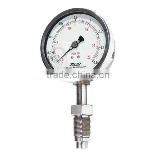 Flush Diaphragm Antivibration Homogenizer Pressure Gauge photo-2