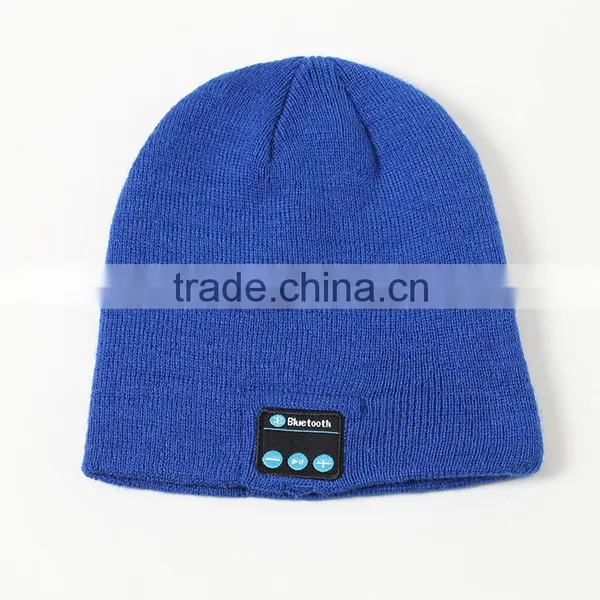 Bluetooth Beanie Hat,Winter Outdoor Sport Premium Knit Cap With Wireless Stereo Headphone photo-2