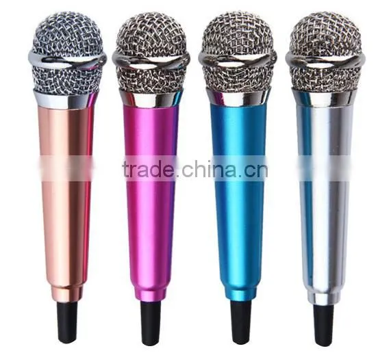 Mini Microphone for Apple and Android Mobile Phone Karaoke, AUX Port Microphone for Computer and Latop photo-2