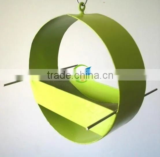 Galvanized Metal Hanging Garden Bird Feeder