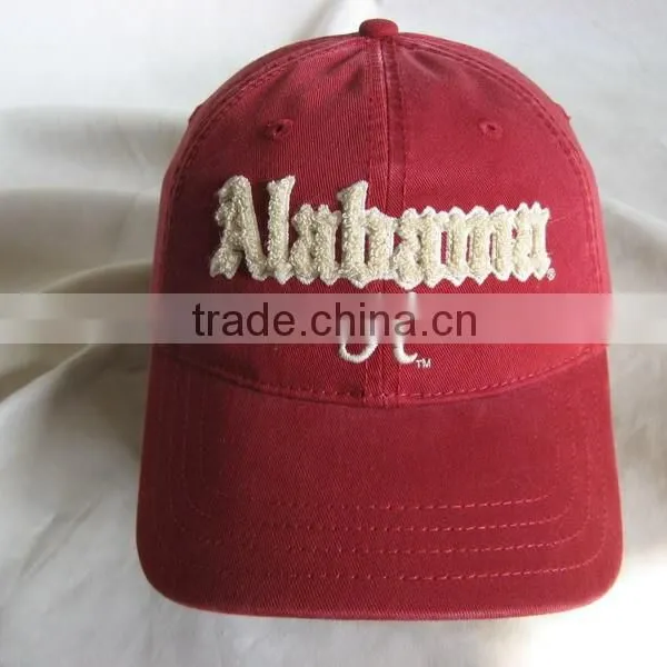 Washed Cap With Six Panels and Six Eyelets photo-3
