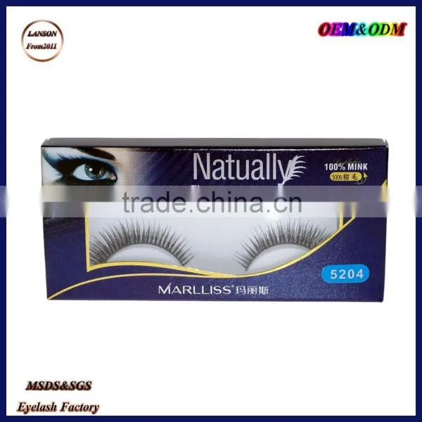 Private Label Siberian 3D Mink Lashes,5204 Premium Mink Lashes Wholesale photo-4