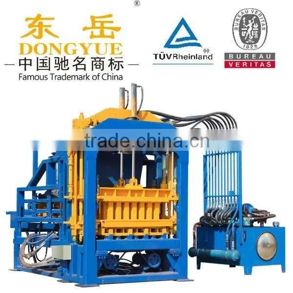 Dongyue Automatic Block Making Machine Price Type and Hydraulic Pressure Method Manual Interlocking Brick Pressing Machine photo-3