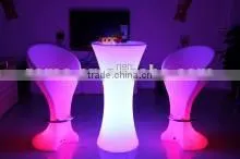 Light Remote Waterproof Led Bar Chair Bar Stool High Chair/Led Illuminated Furniture photo-3