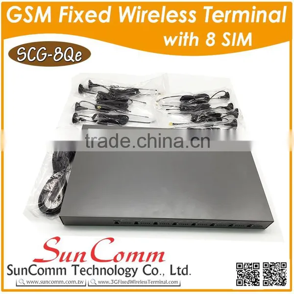 SCG-8Qe 8 SIM GSM Fixed Wireless Terminal/Gateway Support PBX photo-4