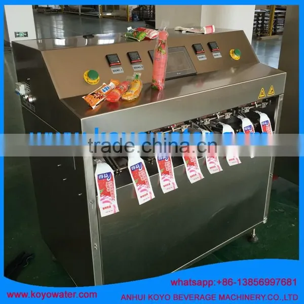 Shaped Pouch Filling and Sealing Machine for Grape Juice photo-5