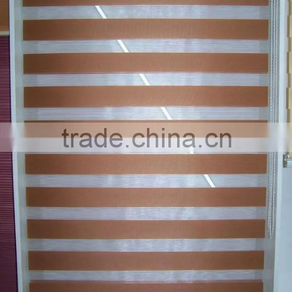 Mounted Inside the Window Casing Zebra Roller Blinds