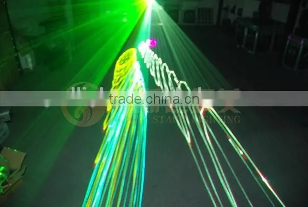 CE RoHs 1.2w RGB Animation Laser Stage Lighting With SD Card / Club Laser Lighting photo-5