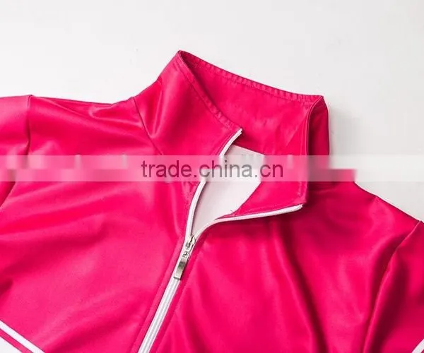 Fashion Sublimation Slim Fit Full-Zip Womens Training Top photo-4